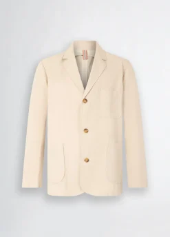 Liu Jo Blazer en lin et coton|Homme Vestes Et Gilets