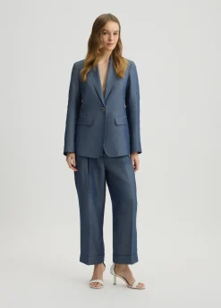 Liu Jo Blazer en lin mélangé|Femme Vestes|Tailleurs