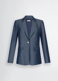 Liu Jo Blazer en lin mélangé|Femme Vestes|Tailleurs