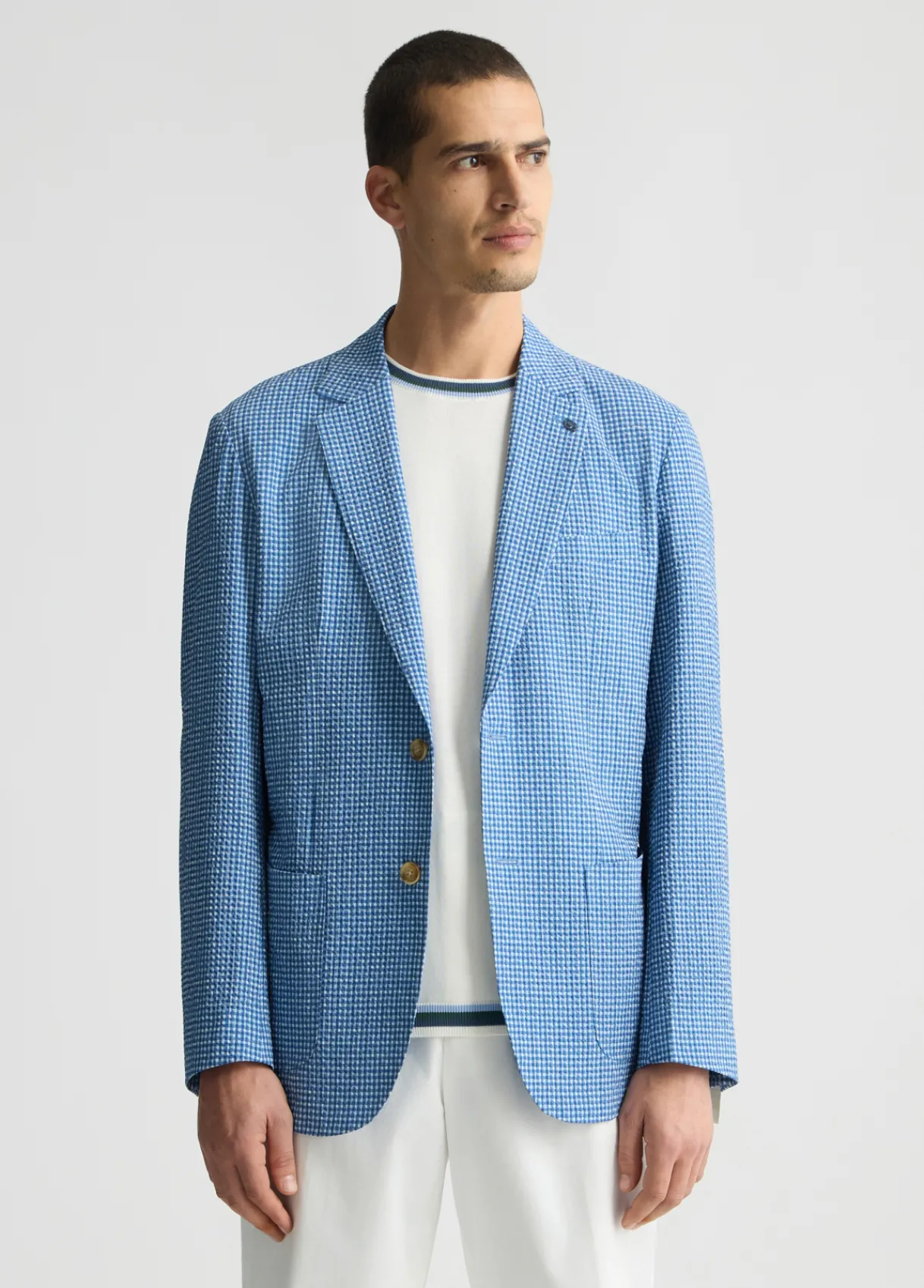 Liu Jo Blazer en seersucker|Homme Vestes Et Gilets