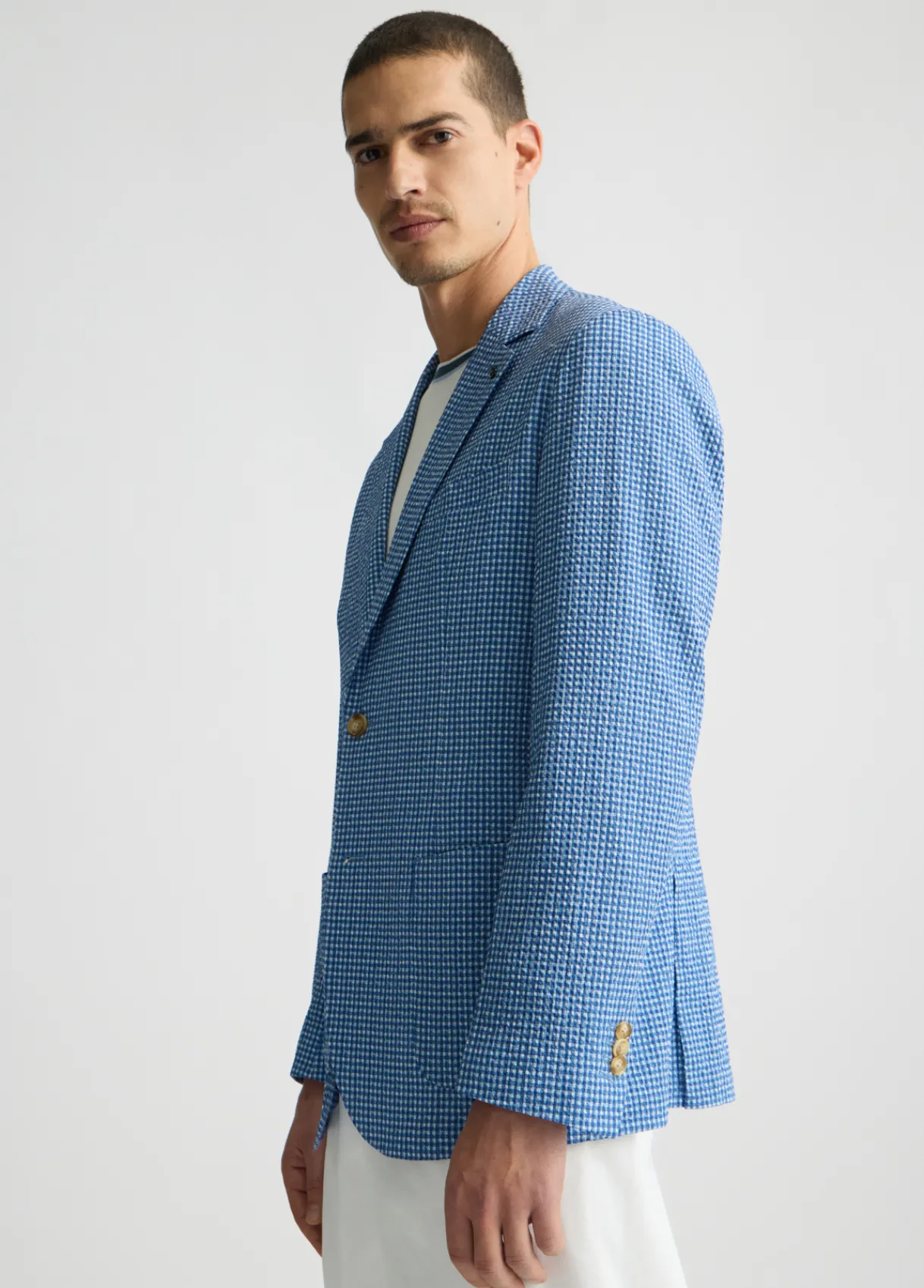 Liu Jo Blazer en seersucker|Homme Vestes Et Gilets