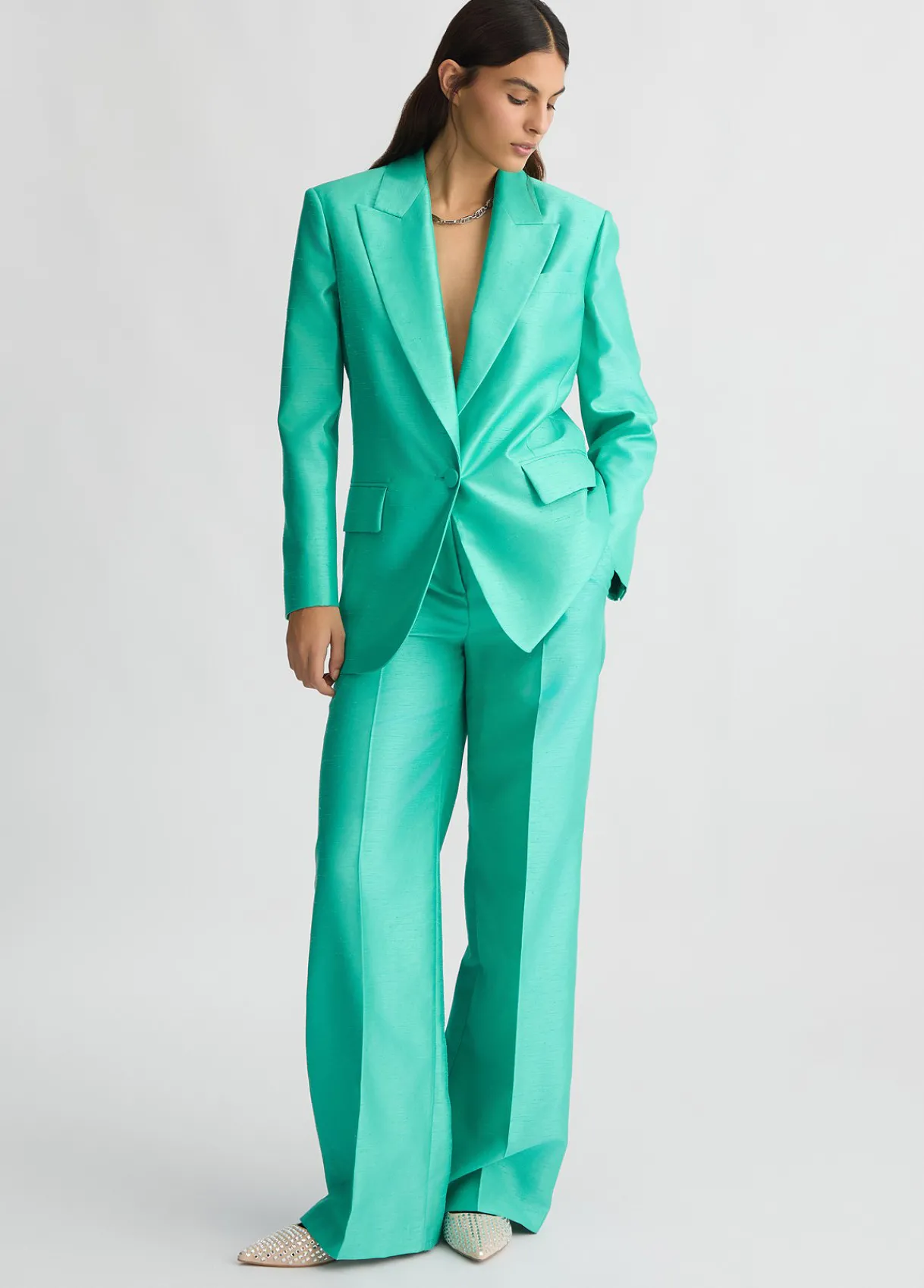 Liu Jo Blazer en shantung|Femme Vestes|Tailleurs