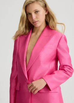 Liu Jo Blazer en shantung|Femme Tailleurs|Cérémonie