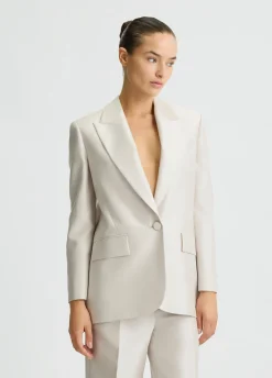 Liu Jo Blazer en shantung|Femme Tailleurs|Cérémonie