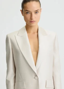Liu Jo Blazer en shantung|Femme Tailleurs|Cérémonie