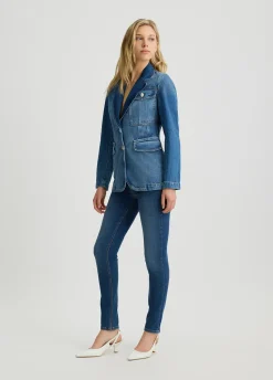 Liu Jo Blazer en toile denim|Femme Vestes