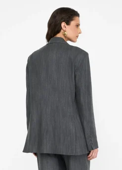 Liu Jo Blazer en toile denim|Femme Vestes|Tailleurs