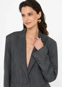 Liu Jo Blazer en toile denim|Femme Vestes|Tailleurs