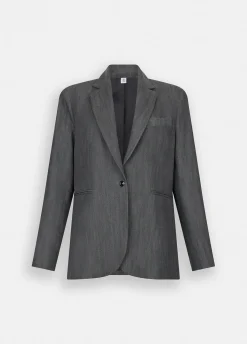Liu Jo Blazer en toile denim|Femme Vestes|Tailleurs