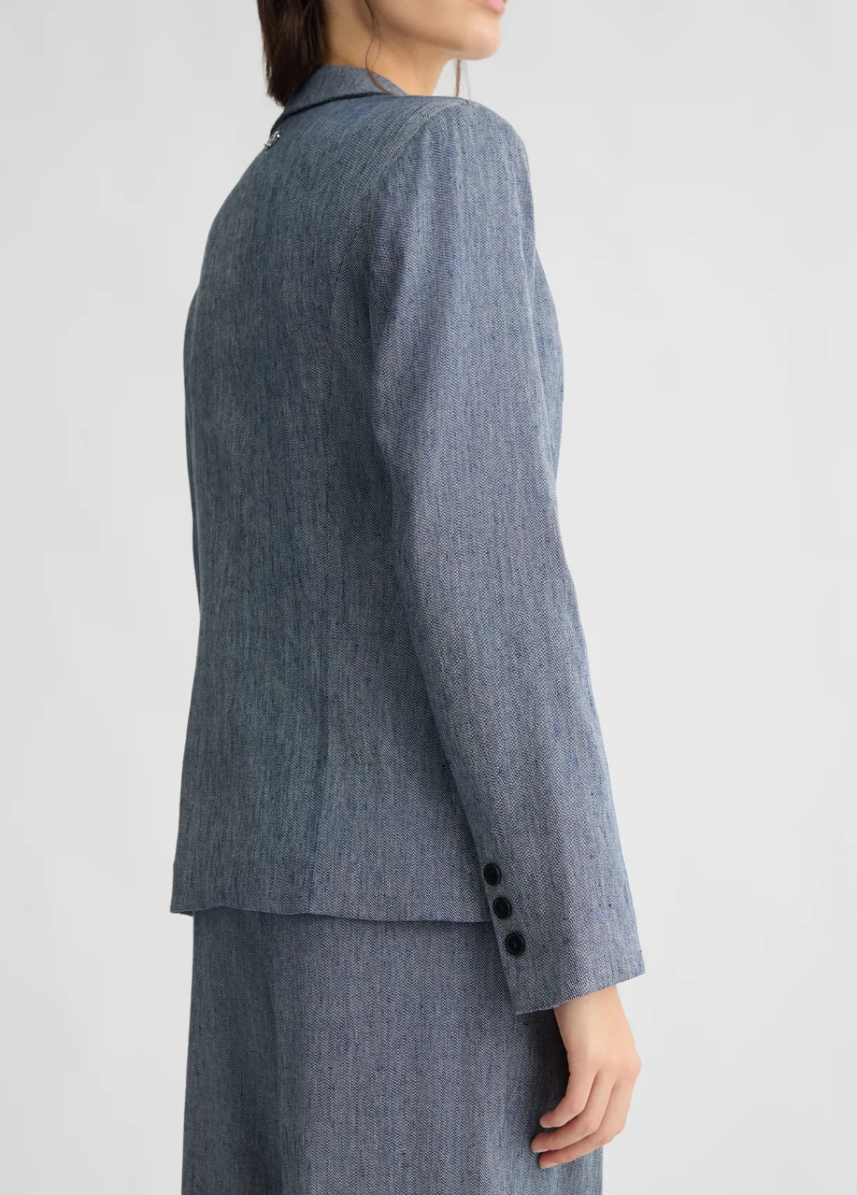 Liu Jo Blazer en toile denim|Femme Vestes|Tailleurs