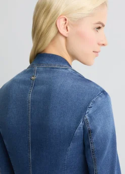 Liu Jo Blazer en toile denim|Femme Vestes|Tailleurs
