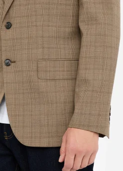 Liu Jo Blazer prince-de-galles en laine|Homme Vestes Et Gilets