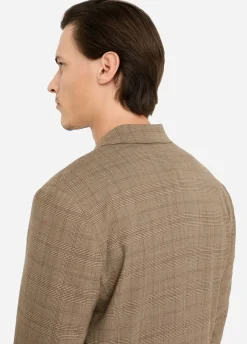 Liu Jo Blazer prince-de-galles en laine|Homme Vestes Et Gilets