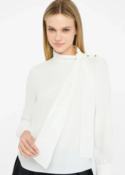 Liu Jo Blouse avec écharpe|Femme Chemises Et Blouses