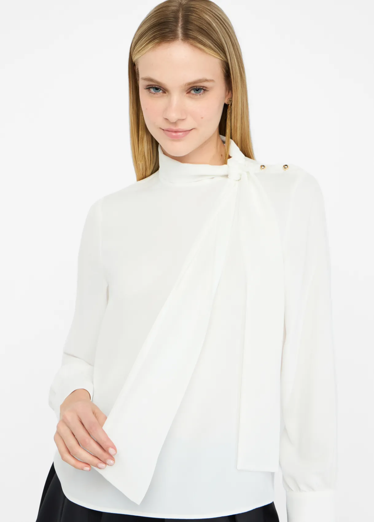 Liu Jo Blouse avec écharpe|Femme Chemises Et Blouses