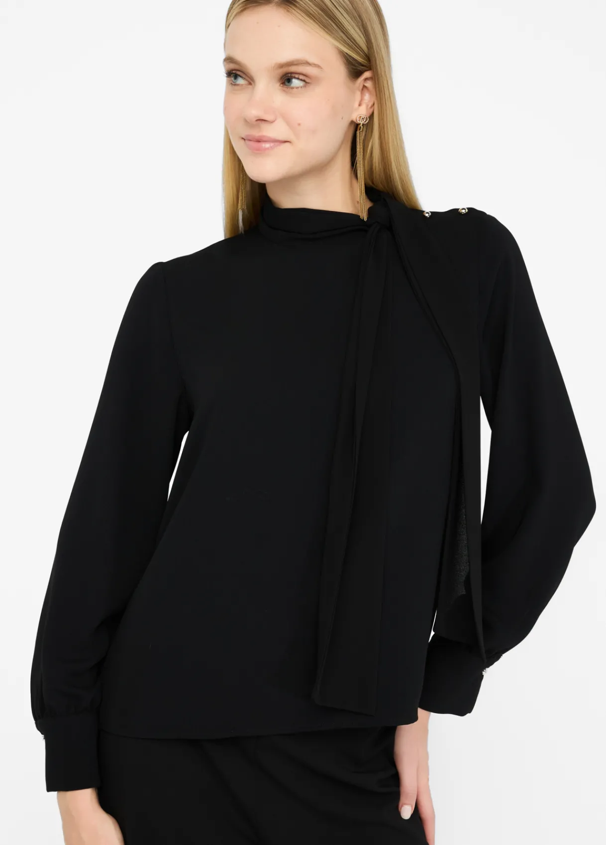 Liu Jo Blouse avec écharpe|Femme Chemises Et Blouses