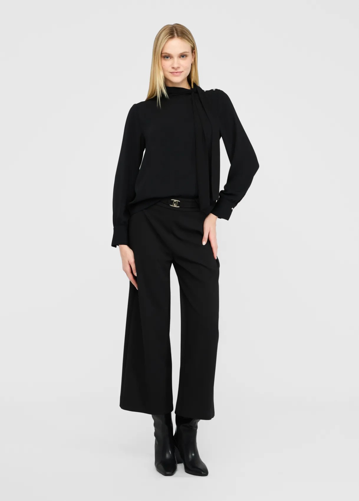 Liu Jo Blouse avec écharpe|Femme Chemises Et Blouses