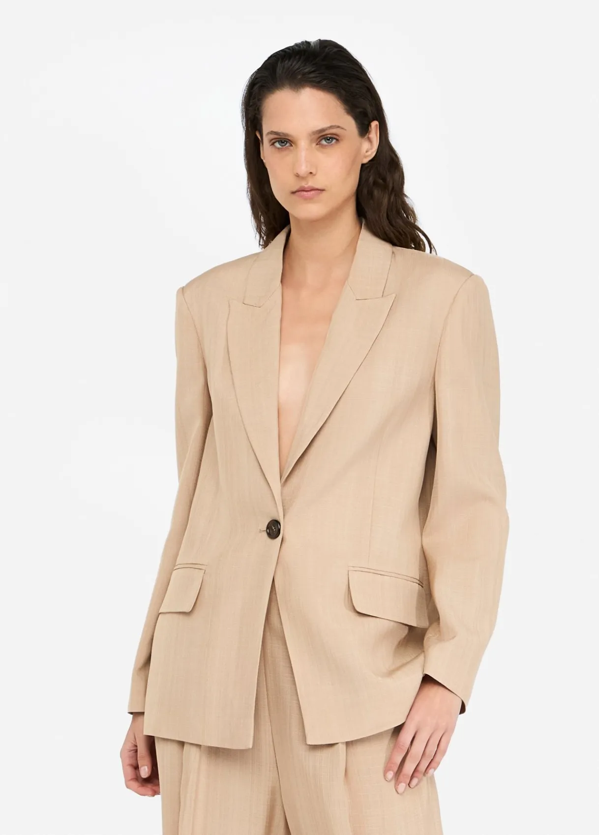 Liu Jo Blouse avec détails en dentelle|Femme Vestes|Tailleurs
