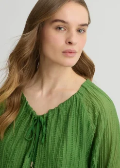 Liu Jo Blouse avec lacets|Femme Chemises Et Blouses