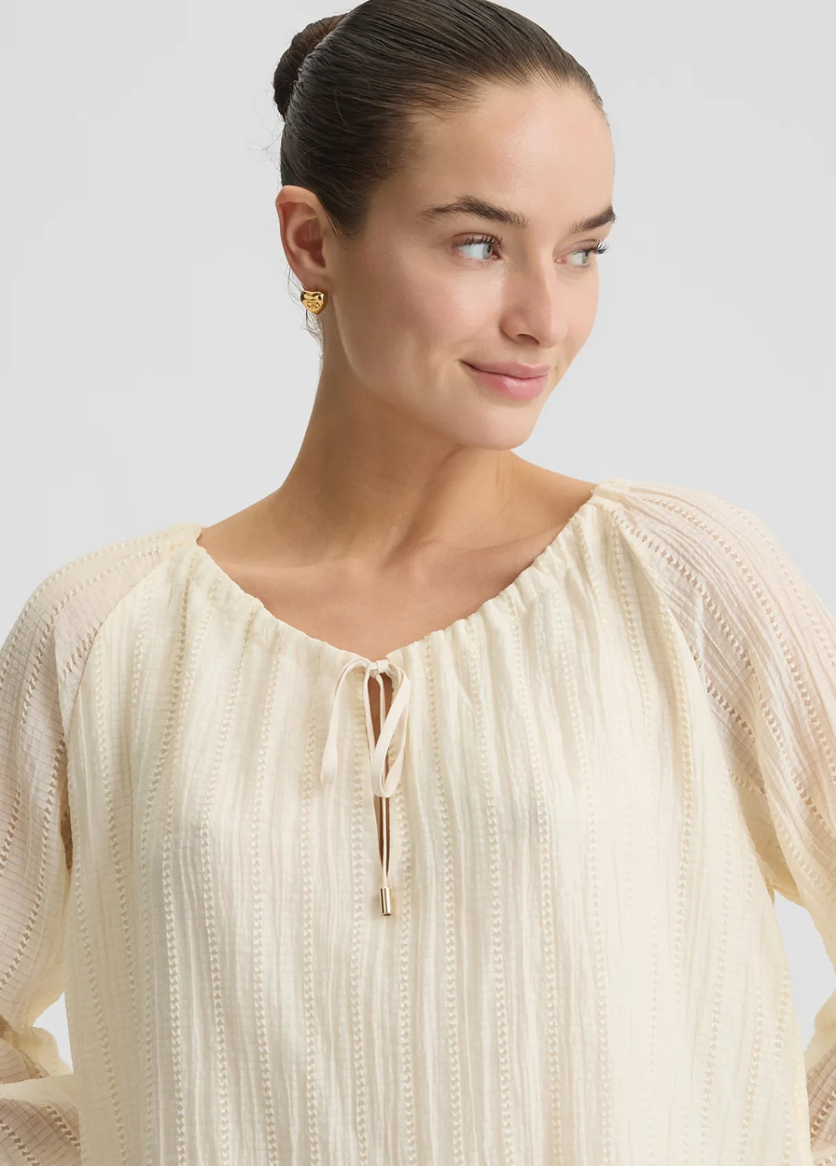 Liu Jo Blouse avec lacets|Femme Chemises Et Blouses