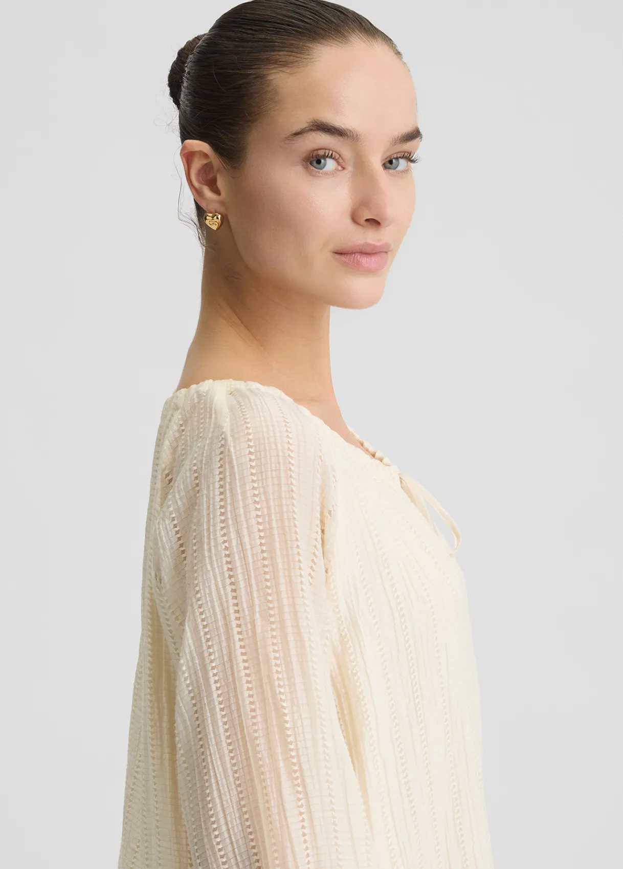 Liu Jo Blouse avec lacets|Femme Chemises Et Blouses