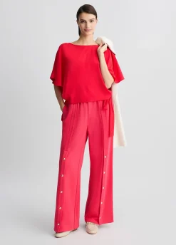 Liu Jo Blouse avec nœuds|Femme Mode Plage|Chemises Et Blouses