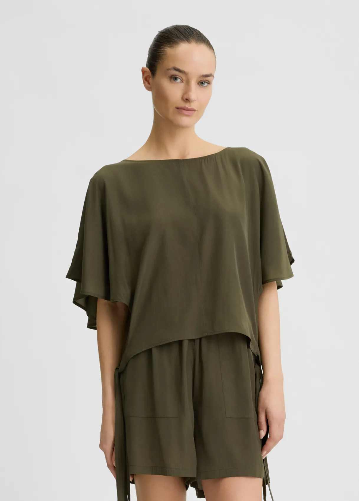 Liu Jo Blouse avec nœuds|Femme Mode Plage|Chemises Et Blouses
