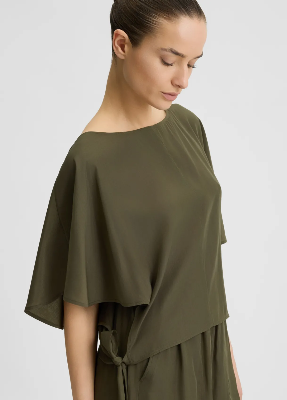 Liu Jo Blouse avec nœuds|Femme Mode Plage|Chemises Et Blouses