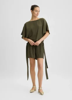 Liu Jo Blouse avec nœuds|Femme Mode Plage|Chemises Et Blouses