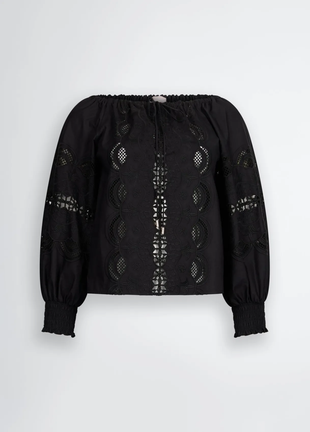 Liu Jo Blouse en coton avec broderies|Femme Chemises Et Blouses