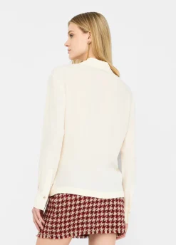 Liu Jo Blouse en crêpe de chine|Femme Chemises Et Blouses