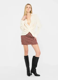 Liu Jo Blouse en crêpe de chine|Femme Chemises Et Blouses