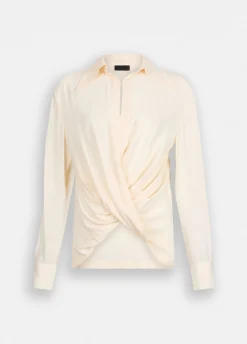 Liu Jo Blouse en crêpe de chine|Femme Chemises Et Blouses