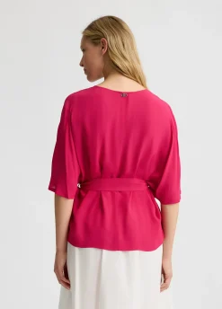 Liu Jo Blouse en crêpe de chine|Femme Chemises Et Blouses