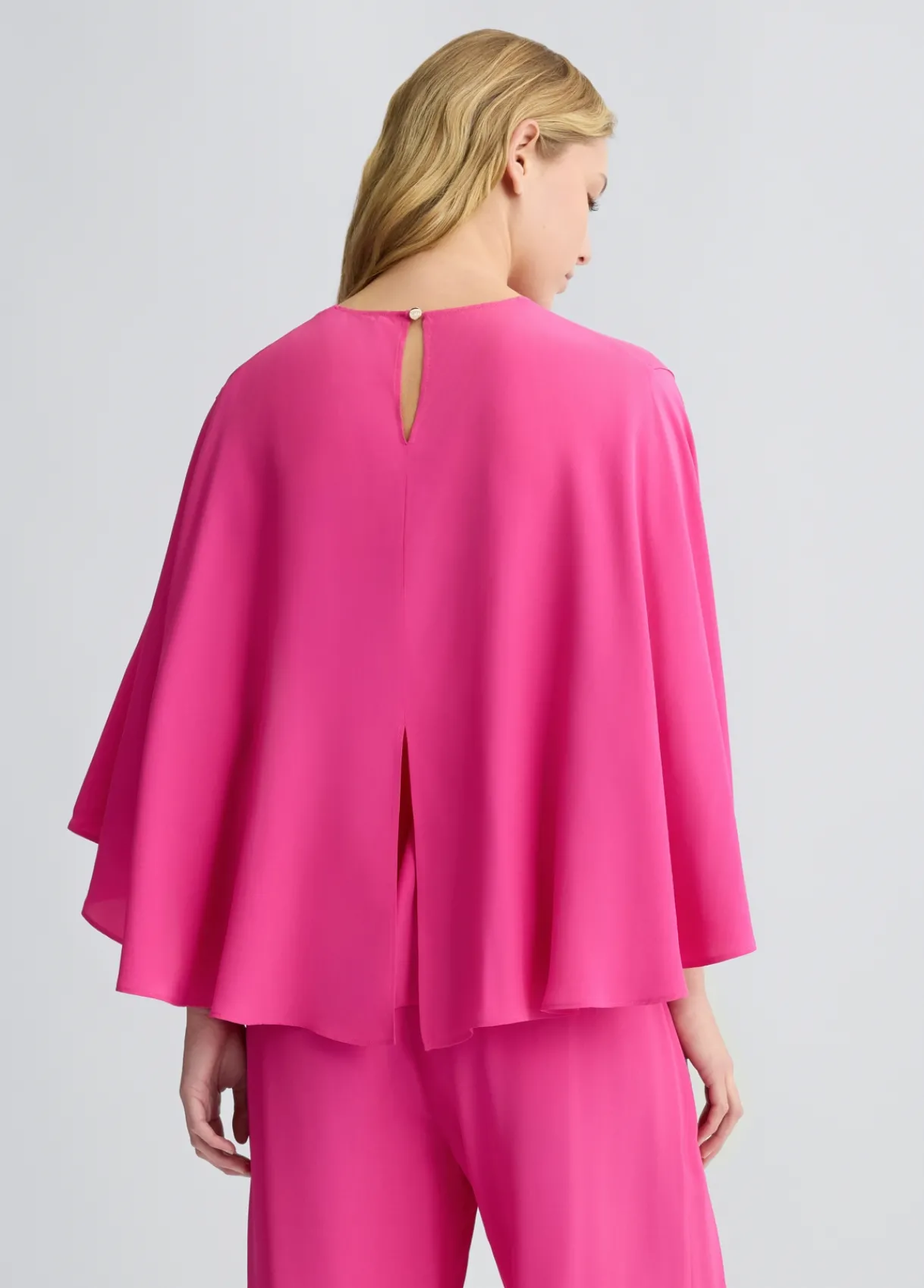 Liu Jo Blouse en crêpe de chine avec ceinture|Femme Chemises Et Blouses|Cérémonie