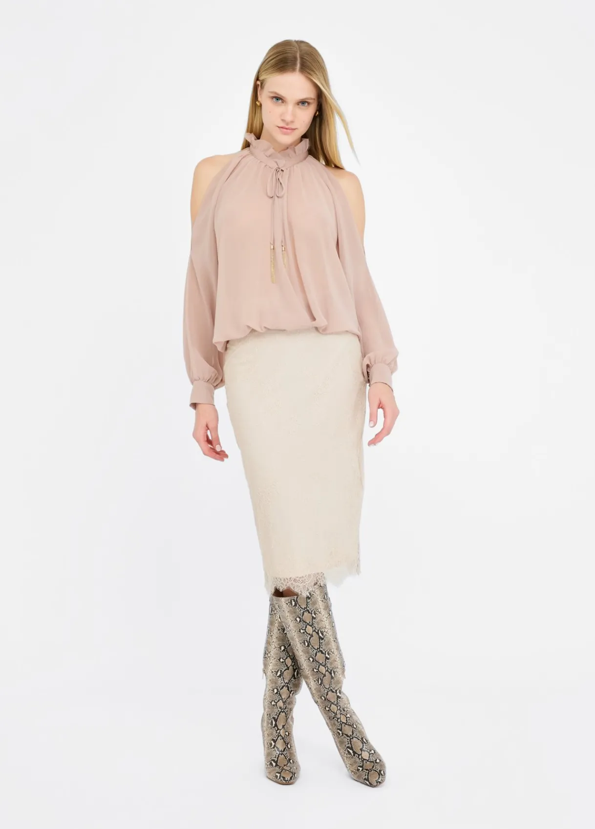 Liu Jo Blouse en georgette|Femme Chemises Et Blouses