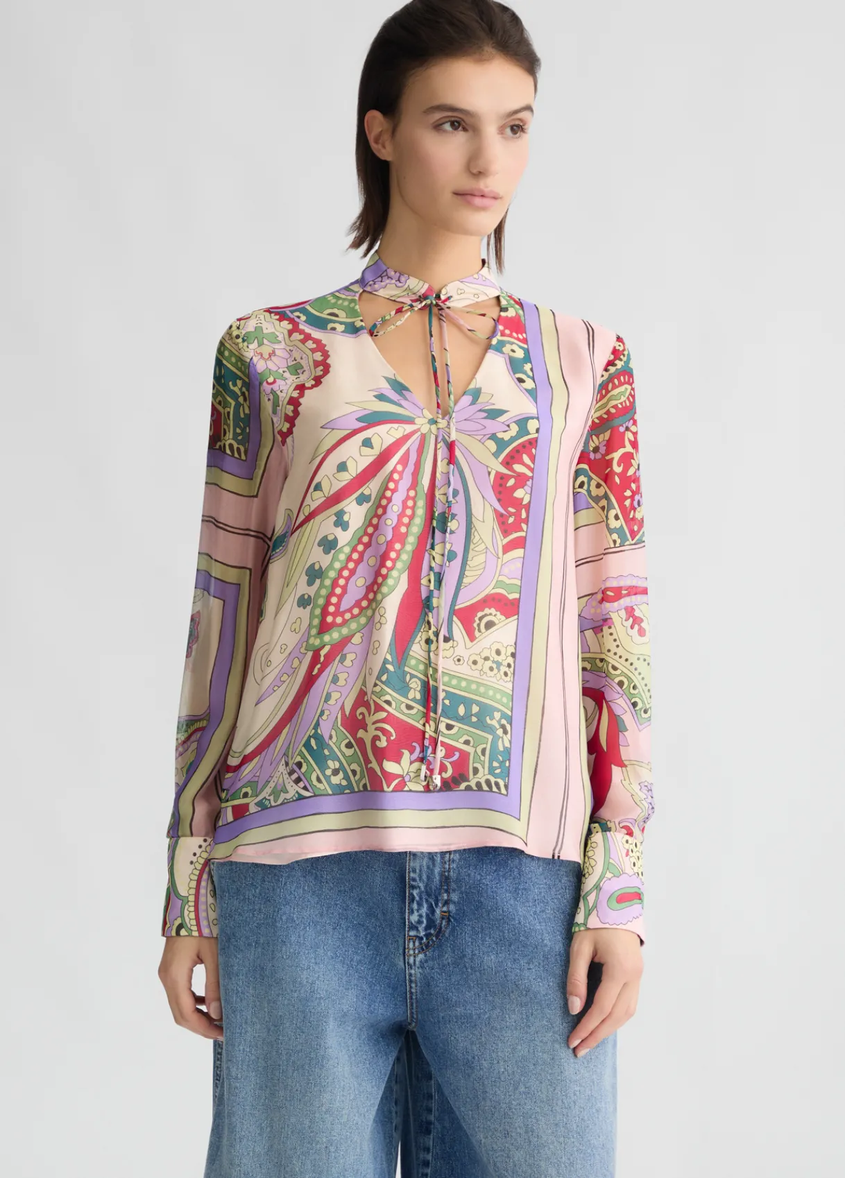 Liu Jo Blouse en soie|Femme Chemises Et Blouses