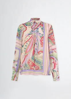 Liu Jo Blouse en soie|Femme Chemises Et Blouses