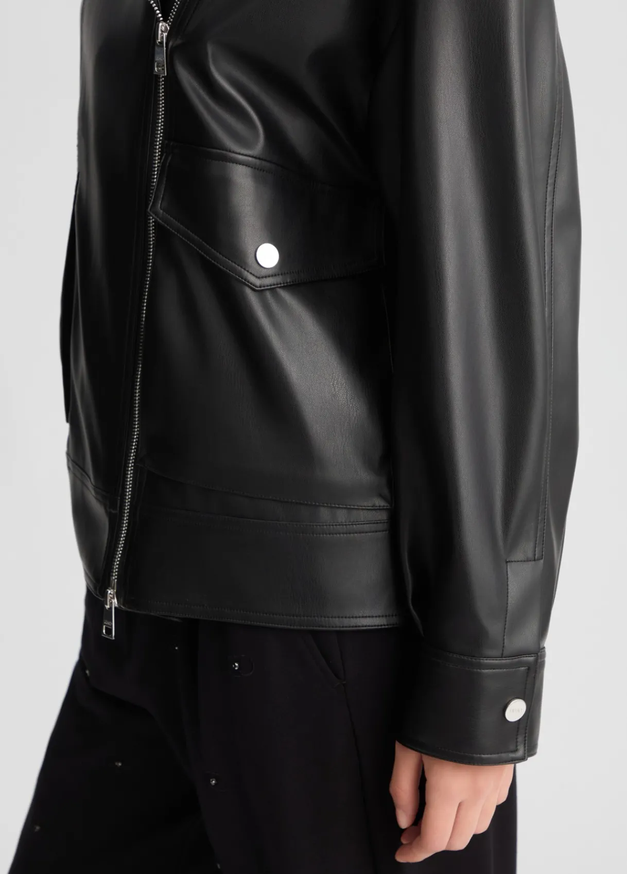 Liu Jo Blouson en tissu enduit|Femme Manteaux|Vestes