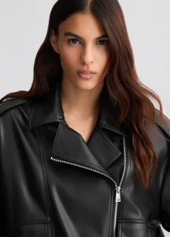Liu Jo Blouson en tissu enduit|Femme Manteaux|Vestes
