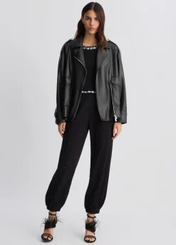 Liu Jo Blouson en tissu enduit|Femme Manteaux|Vestes