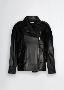 Liu Jo Blouson en tissu enduit|Femme Manteaux|Vestes