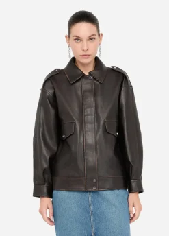 Liu Jo Blouson en tissu enduit|Femme Manteaux