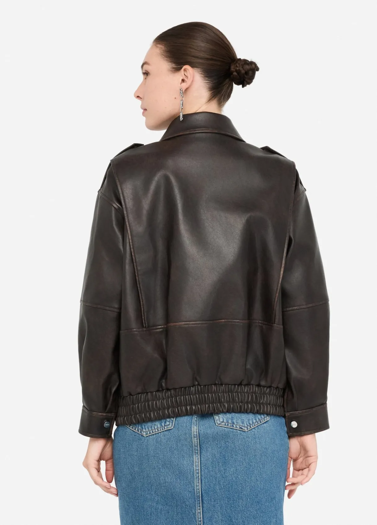 Liu Jo Blouson en tissu enduit|Femme Manteaux
