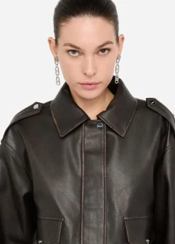 Liu Jo Blouson en tissu enduit|Femme Manteaux