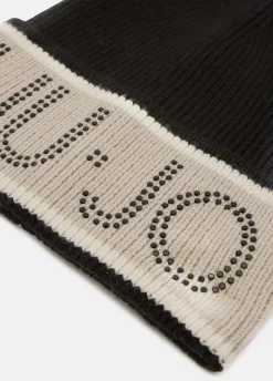 Liu Jo Bonnet avec logo en Lurex®|Femme Bonnets