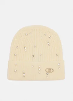 Liu Jo Bonnet avec strass et perles|Femme Bonnets