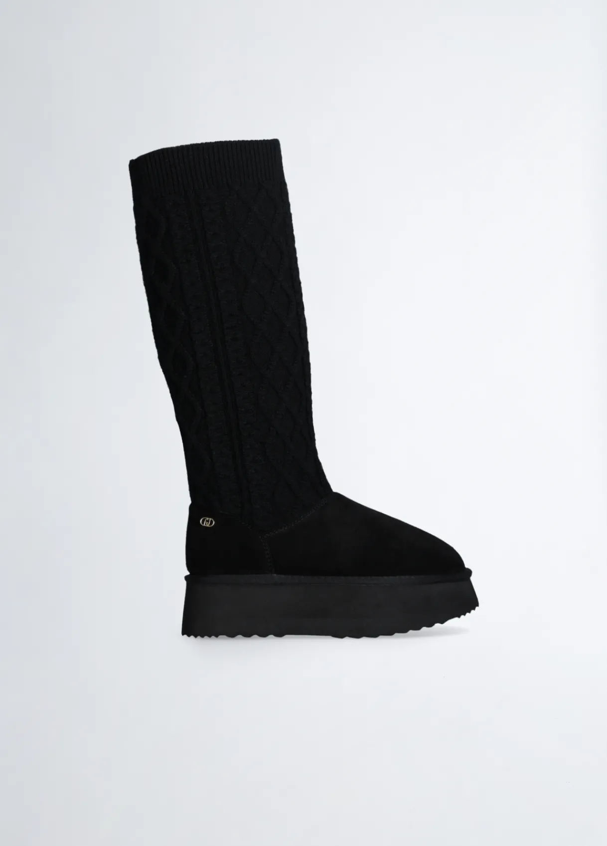 Liu Jo Bottes à plateforme en maille|Femme Bottes Et Bottines