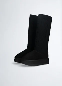Liu Jo Bottes à plateforme en maille|Femme Bottes Et Bottines