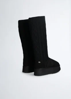 Liu Jo Bottes à plateforme en maille|Femme Bottes Et Bottines